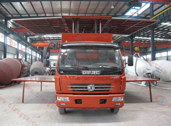 东风福瑞卡60平米流动舞台车 东风福瑞卡60平米流动舞台车